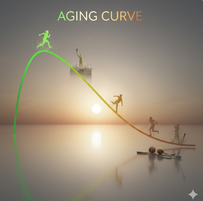 에이징커브 운동선수 전성기 및 기량하락 사이클