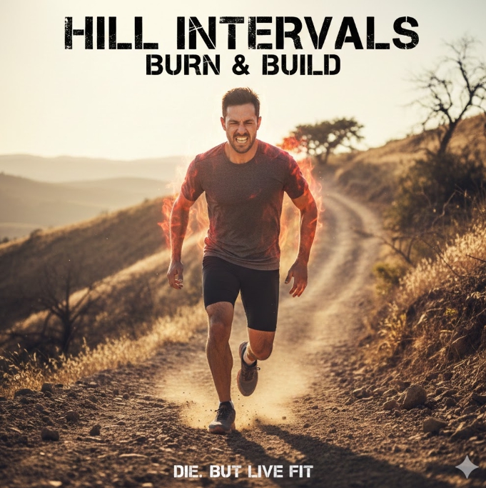 힐인터벌 운동 언덕오르기 체지방감소 AI생성이미지