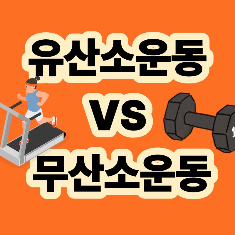 유산소운동 무산소운동 차이점 체력 근력 운동
